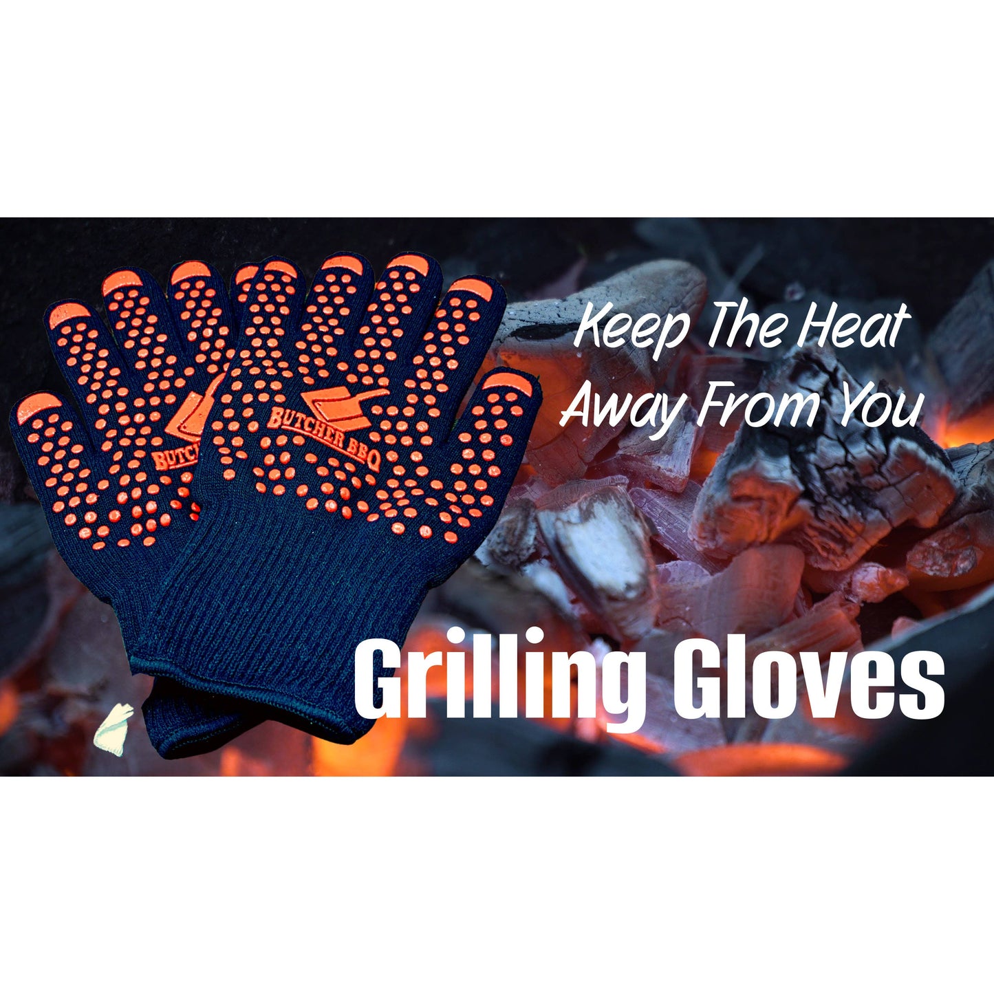 Extreme Heat Resistant Grill Gloves