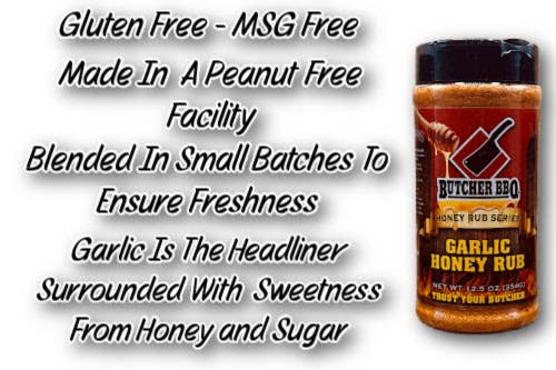 Honey Rub Garlic Flavor