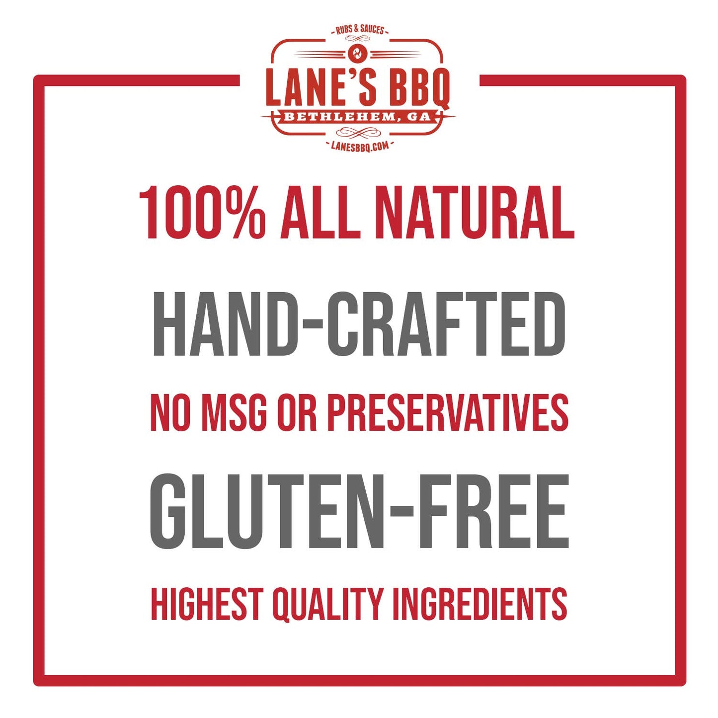 Lane's BBQ Brisket Rub