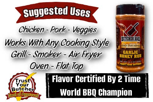 Honey Rub Garlic Flavor